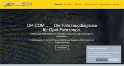 Desktop Screenshot of opcom-diagnose.de